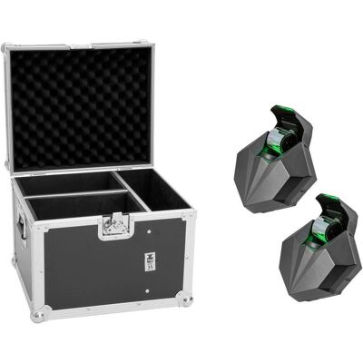EuroLite Set 2x LED CAT-80 Strahleneffekt + Flightcase (80 W, LED), Scheinwerfer, Schwarz EuroLite Set 2x LED CAT-80 Strahleneffekt + Flightcase (80 W, LED), Scheinwerfer, Schwarz