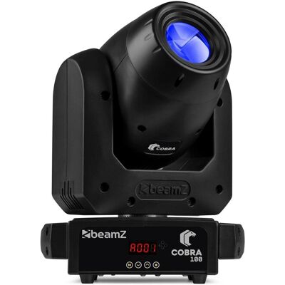 BeamZ Cobra 100, Typ: Moving Head, Leuchtmittel: LED, Ausstattung (100 W, LED), Scheinwerfer, Schwarz BeamZ Cobra 100, Typ: Moving Head, Leuchtmittel: LED, Ausstattung (100 W, LED), Scheinwerfer, Schwarz