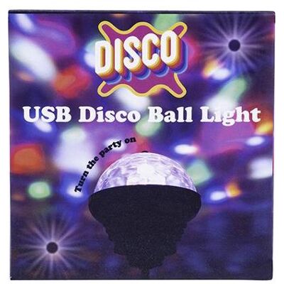Fizz Creations USB Disco Ball Light - Compact, Spiegelkugel, Mehrfarbig Fizz Creations USB Disco Ball Light - Compact, Spiegelkugel, Mehrfarbig