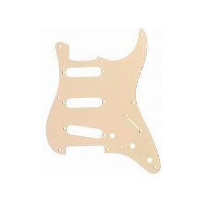 AllParts AP PG 0550-028 Strat PG 1-lagig creme (Instrumenten Ersatzteile), Zubehör Instrumente, Beige AllParts AP PG 0550-028 Strat PG 1-lagig creme (Instrumenten Ersatzteile), Zubehör Instrumente, Beige