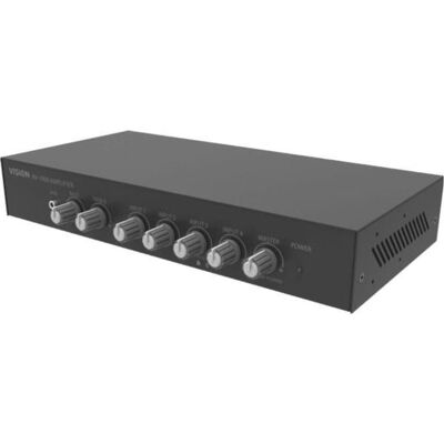 Vision 0w Mixer Amplifier - 4 inputs, Stereoverstärker, Schwarz Vision 0w Mixer Amplifier - 4 inputs, Stereoverstärker, Schwarz