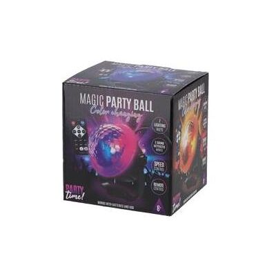 Party Time Magische Partykugel Mit Disco-Effekt Und Fernbedienung - Spiegelkugel Party Time Magische Partykugel Mit Disco-Effekt Und Fernbedienung - Spiegelkugel