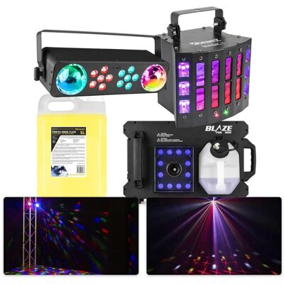 BeamZ Mancave Verlichting - party lights - Complete feestverlichting set met (LED), Scheinwerfer, Mehrfarbig, Schwarz BeamZ Mancave Verlichting - party lights - Complete feestverlichting set met (LED), Scheinwerfer, Mehrfarbig, Schwarz
