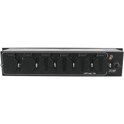 Eurolite Board 6 mit 6 Schutzkontakt - Stromverteiler Eurolite Board 6 mit 6 Schutzkontakt - Stromverteiler