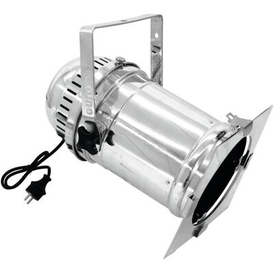 EuroLite PAR-64 Spot Long mit Stecker sil, Scheinwerfer, Silber EuroLite PAR-64 Spot Long mit Stecker sil, Scheinwerfer, Silber