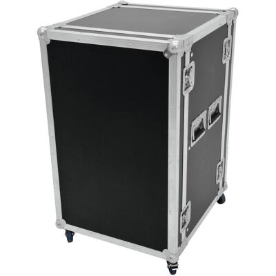 Roadinger Rack Profi 12HE 45cm mit Rollen (19" Rack), Audio Racks + Cases, Schwarz Roadinger Rack Profi 12HE 45cm mit Rollen (19" Rack), Audio Racks + Cases, Schwarz