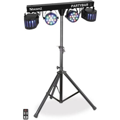BeamZ Partybar 2 (1 W, LED), Scheinwerfer, Schwarz BeamZ Partybar 2 (1 W, LED), Scheinwerfer, Schwarz
