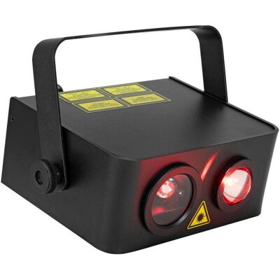 EuroLite PolarStar Laser-Lichteffekt (7 W, LED), Scheinwerfer, Schwarz EuroLite PolarStar Laser-Lichteffekt (7 W, LED), Scheinwerfer, Schwarz
