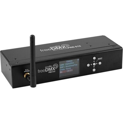 EuroLite freeDMX PRO 512 DMX Interface WLAN-fähig, Lichtsteuerung EuroLite freeDMX PRO 512 DMX Interface WLAN-fähig, Lichtsteuerung
