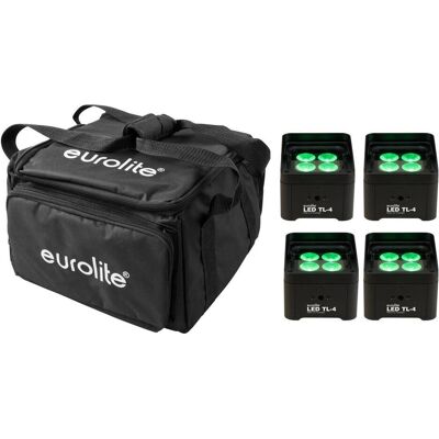 EuroLite Set 4x LED TL-4 Trusslight + Softbag (8 W, LED), Scheinwerfer, Mehrfarbig EuroLite Set 4x LED TL-4 Trusslight + Softbag (8 W, LED), Scheinwerfer, Mehrfarbig