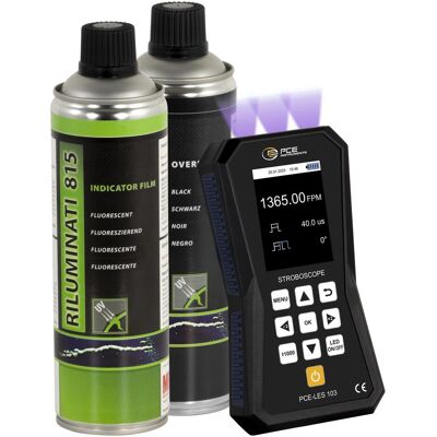 PCE Instruments PCE-LES 103UV-365-CTA-KIT LED-Stroboskop Anzahl LEDs (Details): (LED), Scheinwerfer PCE Instruments PCE-LES 103UV-365-CTA-KIT LED-Stroboskop Anzahl LEDs (Details): (LED), Scheinwerfer