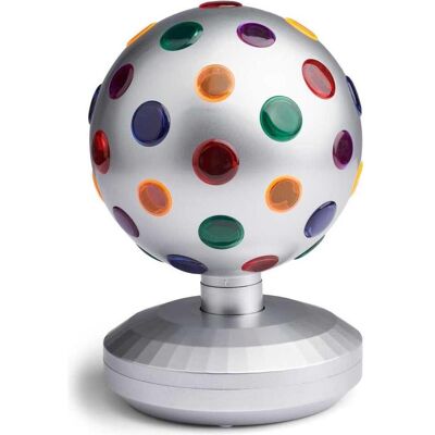 Light-Up Disco Ball (28 cm), Spiegelkugel, Silber Light-Up Disco Ball (28 cm), Spiegelkugel, Silber