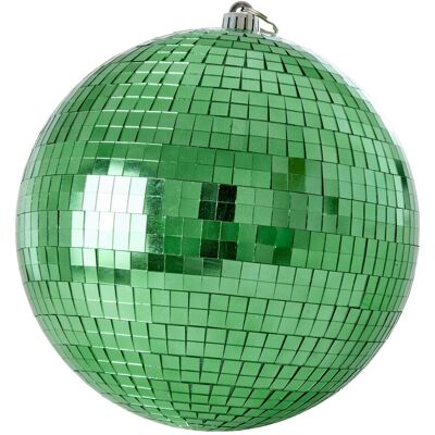 Rice - Disco Ball - Dark Green - Large (25 cm), Spiegelkugel, Grün Rice - Disco Ball - Dark Green - Large (25 cm), Spiegelkugel, Grün