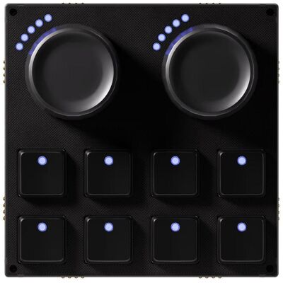 Intech Studio Grid Series 3 - TEK2 Mechanical (Controller), MIDI Controller, Schwarz Intech Studio Grid Series 3 - TEK2 Mechanical (Controller), MIDI Controller, Schwarz