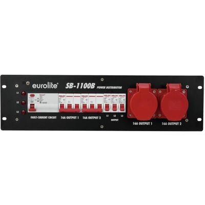 EuroLite SB-1100B Stromverteiler, Zubehör DJ EuroLite SB-1100B Stromverteiler, Zubehör DJ