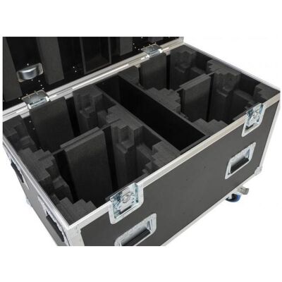 Roadinger Flightcase HIGHLINE 4x LED IP TMH-H420 WASH mit Lenkrollen, Audio Racks + Cases, Schwarz Roadinger Flightcase HIGHLINE 4x LED IP TMH-H420 WASH mit Lenkrollen, Audio Racks + Cases, Schwarz