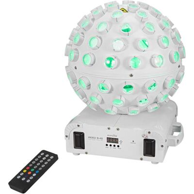 EuroLite AKKU B-40 Laser Strahleneffekt AIR weiss (8 W, LED), Scheinwerfer, Weiss EuroLite AKKU B-40 Laser Strahleneffekt AIR weiss (8 W, LED), Scheinwerfer, Weiss