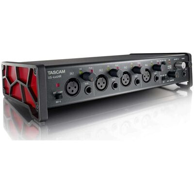 Tascam US-4x4HR (USB), Audio Interface, Rot, Schwarz Tascam US-4x4HR (USB), Audio Interface, Rot, Schwarz