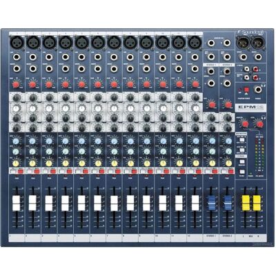 Soundcraft EPM12 Analog-Mischpult, Mischpult, Schwarz Soundcraft EPM12 Analog-Mischpult, Mischpult, Schwarz