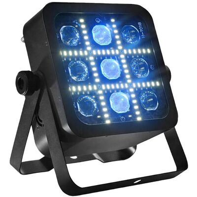 EuroLite LED BP-9 Panel RGBW+CW (51930261) (12 W, LED), Scheinwerfer, Schwarz EuroLite LED BP-9 Panel RGBW+CW (51930261) (12 W, LED), Scheinwerfer, Schwarz