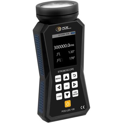 PCE Instruments PCE-LES 108 LED-Stroboskop Anzahl LEDs (Details):8 St. Weiss (LED), Scheinwerfer, Weiss PCE Instruments PCE-LES 108 LED-Stroboskop Anzahl LEDs (Details):8 St. Weiss (LED), Scheinwerfer, Weiss