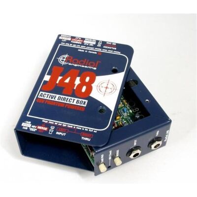 Radial J48-MK2 Aktive DI-Box - DI-Box Radial J48-MK2 Aktive DI-Box - DI-Box