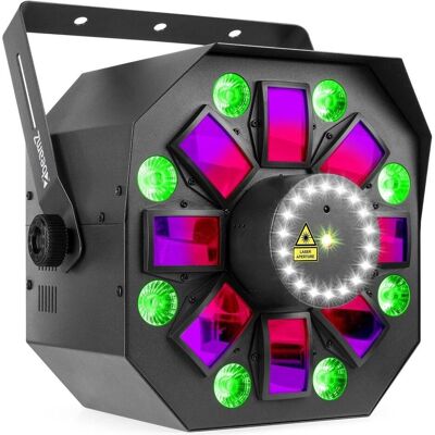 BeamZ Laser MultiBox (8 W, LED), Scheinwerfer, Schwarz BeamZ Laser MultiBox (8 W, LED), Scheinwerfer, Schwarz