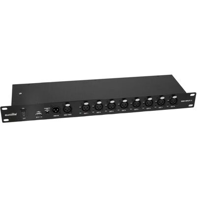 EuroLite DMX Split 8X Splitter 3pol, Lichtsteuerung EuroLite DMX Split 8X Splitter 3pol, Lichtsteuerung