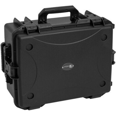 Roadinger Kunststoffcase für 8x AKKU Flat Light mit Trolley, Audio Racks + Cases, Schwarz Roadinger Kunststoffcase für 8x AKKU Flat Light mit Trolley, Audio Racks + Cases, Schwarz
