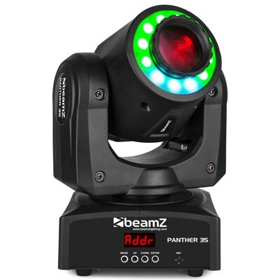 BeamZ Panther 35 (35 W, LED), Scheinwerfer, Schwarz BeamZ Panther 35 (35 W, LED), Scheinwerfer, Schwarz