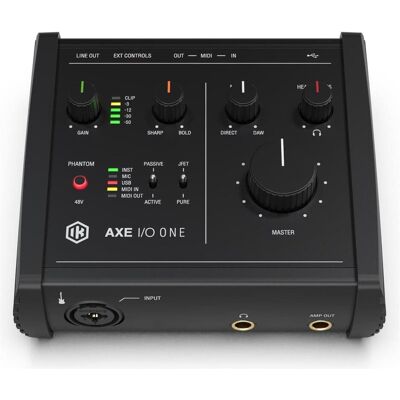 IK Multimedia Portable Guitar Studio Bundle (USB), Audio Interface, Schwarz IK Multimedia Portable Guitar Studio Bundle (USB), Audio Interface, Schwarz
