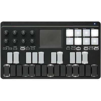 Korg nanoKEY Studio, MIDI Controller, Schwarz Korg nanoKEY Studio, MIDI Controller, Schwarz