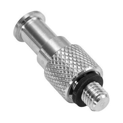 EuroLite Mini-TV-Zapfen 16 mm Ø mit M10-Gewinde Edelstahl Bühnenzubehör, Montage Lichttechnik, Silber EuroLite Mini-TV-Zapfen 16 mm Ø mit M10-Gewinde Edelstahl Bühnenzubehör, Montage Lichttechnik, Silber