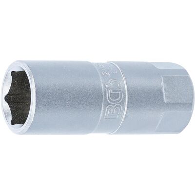 BGS, Fahrzeug Werkzeug, Zündkerzen-Einsatz Sechskant Antrieb Innenvierkant 12,5 mm (1/2") SW 18 mm BGS, Fahrzeug Werkzeug, Zündkerzen-Einsatz Sechskant Antrieb Innenvierkant 12,5 mm (1/2") SW 18 mm