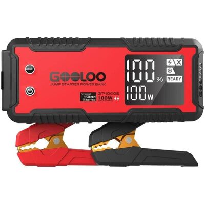 Gooloo, Starthilfe, GT4000S Jump-Starter 4000 A Spitzenstrom (4000 A) Gooloo, Starthilfe, GT4000S Jump-Starter 4000 A Spitzenstrom (4000 A)
