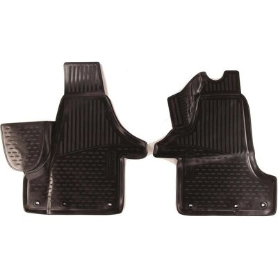 Sixtol, Autoteppich, 3D Gummimatten VOLKSWAGEN Transporter (T6), 2015->, VAN, (Europe), 2pcs Sixtol, Autoteppich, 3D Gummimatten VOLKSWAGEN Transporter (T6), 2015->, VAN, (Europe), 2pcs
