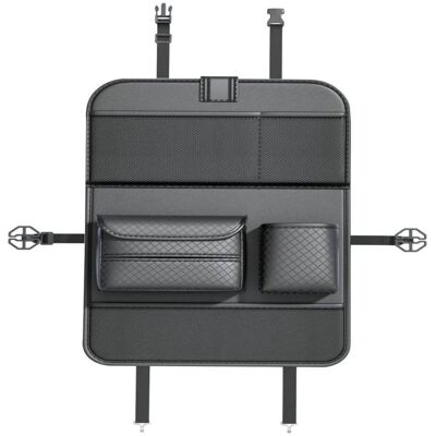 Auto Innenraum Zubehör, Other goods OEM Foldable Car organizer for front seats with compartments D03-B black Auto Innenraum Zubehör, Other goods OEM Foldable Car organizer for front seats with compartments D03-B black