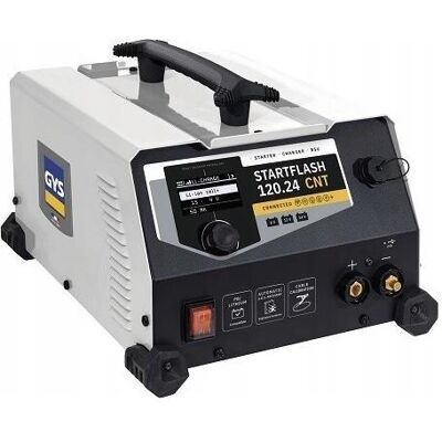 GYS, Autobatterie Ladegerät, Starter Ladegerät STARTFLASH 120.24 CNT (120 A, 12V, 24V, 6V) GYS, Autobatterie Ladegerät, Starter Ladegerät STARTFLASH 120.24 CNT (120 A, 12V, 24V, 6V)
