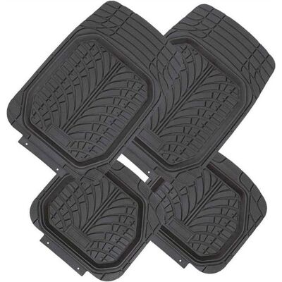 Autoserio, Autoteppich, Pvc Car Carpets (4 Pieces) (1 Set à 4 Fussmatten) Autoserio, Autoteppich, Pvc Car Carpets (4 Pieces) (1 Set à 4 Fussmatten)