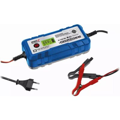 Dedra, Autobatterie Ladegerät, Mikroprozessor-Gleichrichter, Batterieladen DEPM019LFP (4 A, 12V, 6V) Dedra, Autobatterie Ladegerät, Mikroprozessor-Gleichrichter, Batterieladen DEPM019LFP (4 A, 12V, 6V)