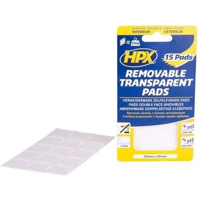 Konjac Sponge, Auto Innenraum Zubehör, HPX Selvklaebende/aftagelige pads 25x25mm 15 stk. Konjac Sponge, Auto Innenraum Zubehör, HPX Selvklaebende/aftagelige pads 25x25mm 15 stk.