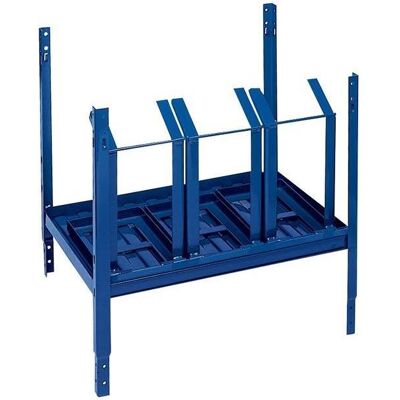 HP Autozubehör, Kellerregal, Regalelement LOGS 150 H520xB540xT390mm blau RAL 5022 ausklappbar geeignet für 3 Kanister HP Autozubehör, Kellerregal, Regalelement LOGS 150 H520xB540xT390mm blau RAL 5022 ausklappbar geeignet für 3 Kanister