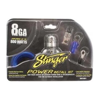 Stinger, Auto Innenraum Zubehör, Kabelkit strøm 8mm2 Stinger, Auto Innenraum Zubehör, Kabelkit strøm 8mm2