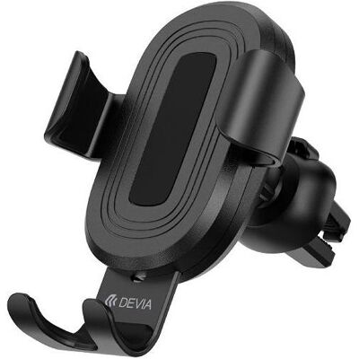 Devia Autohalterung Gravity mit kabelloser Ladefunktion Luftauslass schwarz, Auto Adapter, Schwarz Devia Autohalterung Gravity mit kabelloser Ladefunktion Luftauslass schwarz, Auto Adapter, Schwarz