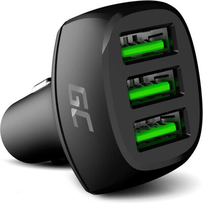 GreenCell GC Ride 54W, Auto Adapter, Schwarz GreenCell GC Ride 54W, Auto Adapter, Schwarz