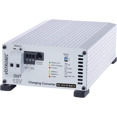 Votronic, Autobatterie Ladegerät, 3350 VCC 1212-25 IUoU-Li 12V 25A B2B Ladegerät (25 A, 12V) Votronic, Autobatterie Ladegerät, 3350 VCC 1212-25 IUoU-Li 12V 25A B2B Ladegerät (25 A, 12V)