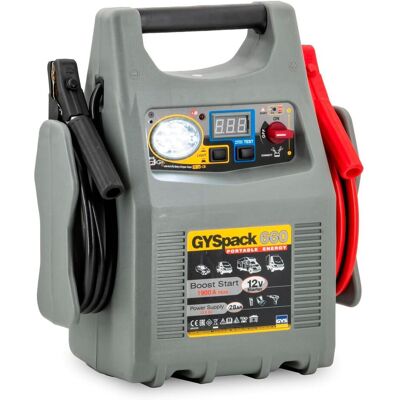 GYS, Starthilfe, Schnellstartsystem Gyspack 660 027862 Starthilfestrom (12 V)=640 A Arbeitsl (1900 A, 28000 mAh) GYS, Starthilfe, Schnellstartsystem Gyspack 660 027862 Starthilfestrom (12 V)=640 A Arbeitsl (1900 A, 28000 mAh)