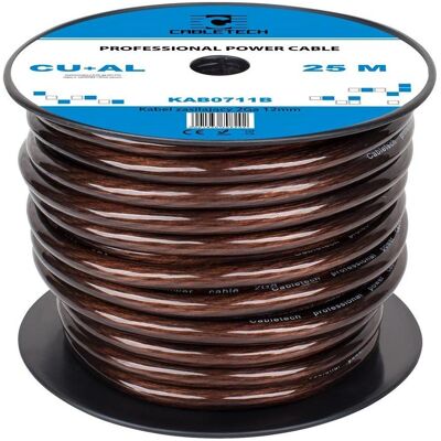 Cabletech, Car HiFi Kabel, 2Ga OD12mm CU + AL Autokabel Cabletech, Car HiFi Kabel, 2Ga OD12mm CU + AL Autokabel