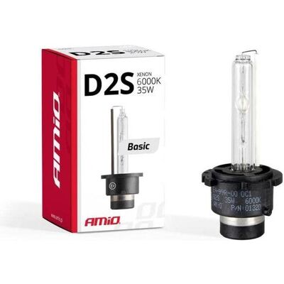 Amio, Autolampe, Xenon-Glühlampe, Glühlampe Xenon D2S 6000K (D2S) Amio, Autolampe, Xenon-Glühlampe, Glühlampe Xenon D2S 6000K (D2S)
