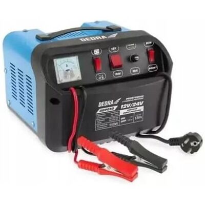 Dedra, Autobatterie Ladegerät, Gleichrichter START-Funktion 12/24V 30-300Ah DEP030 (30 A, 24V) Dedra, Autobatterie Ladegerät, Gleichrichter START-Funktion 12/24V 30-300Ah DEP030 (30 A, 24V)